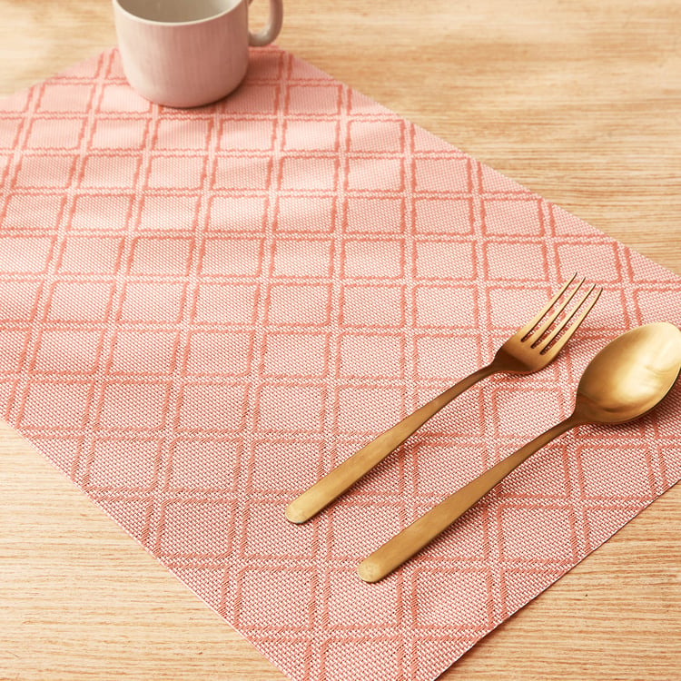 Eden Geometric Set of 6 PVC Placemats