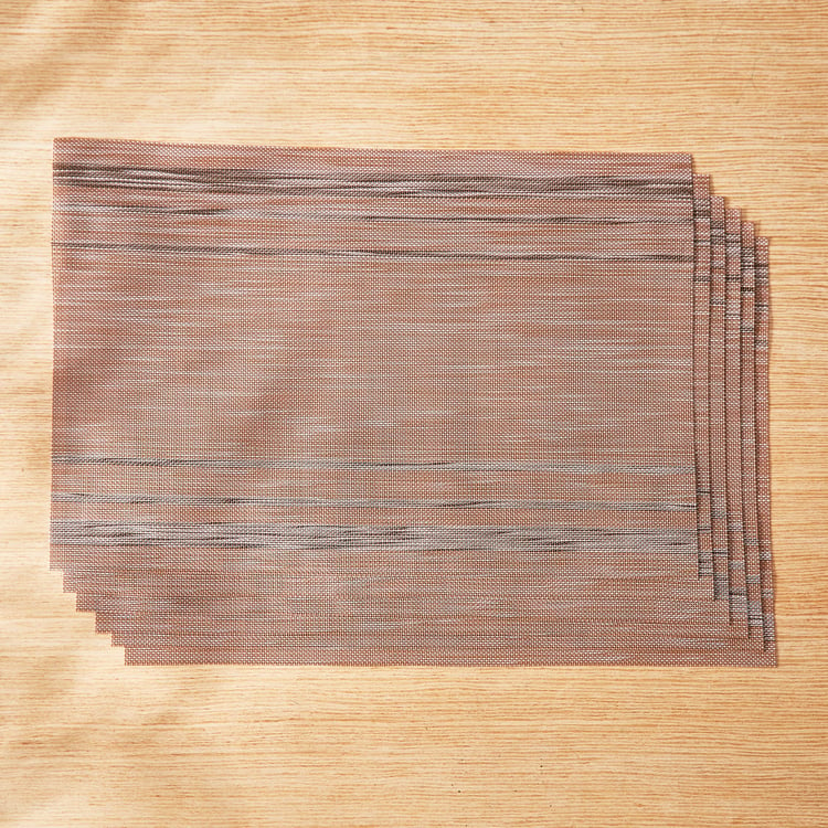 Eden Melange Set of 6 PVC Placemats