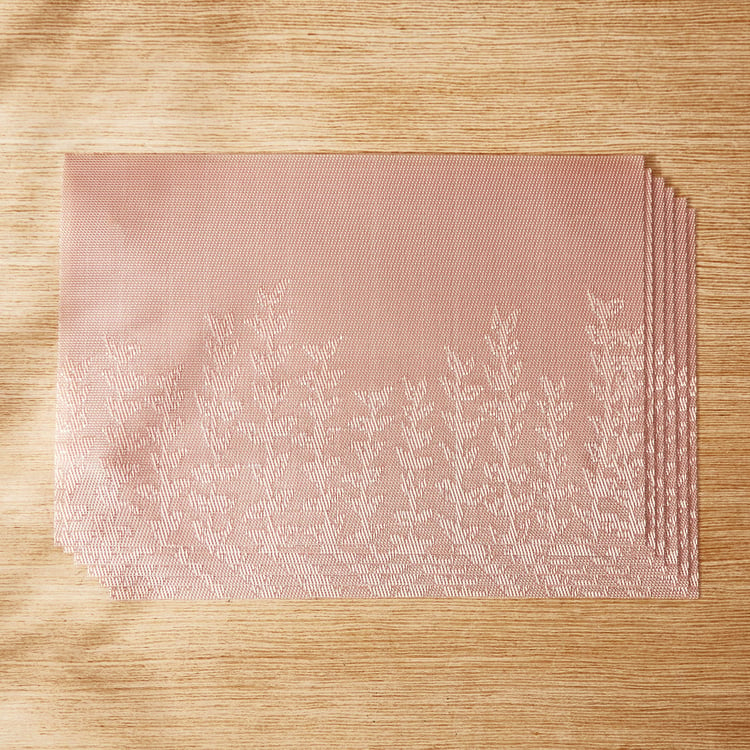 Eden Patterned Set of 6 PVC Placemats