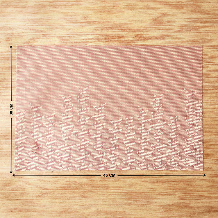 Eden Patterned Set of 6 PVC Placemats