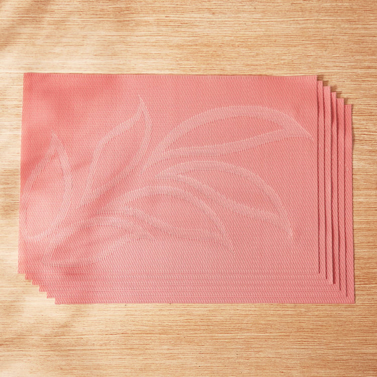 Eden Patterned Set of 6 PVC Placemats