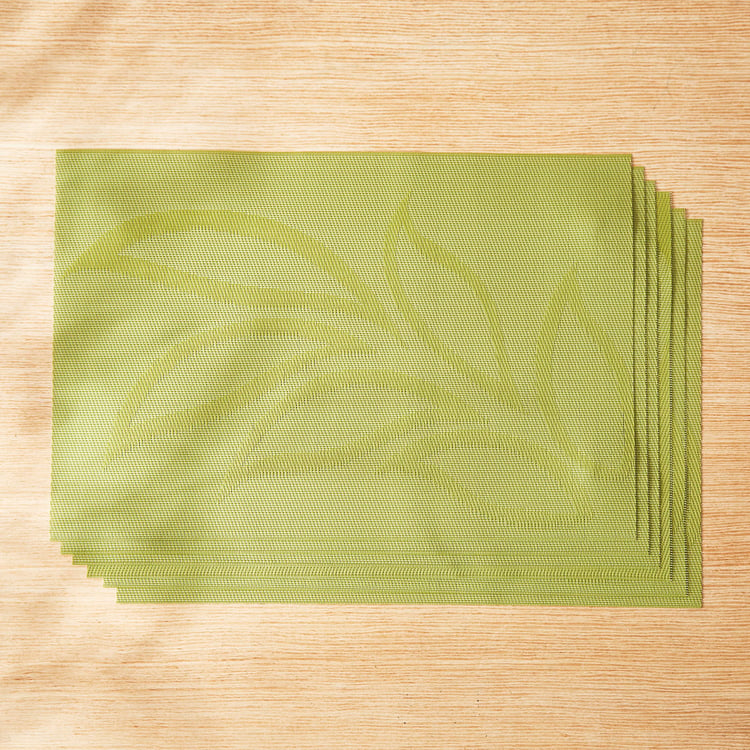 Eden Patterned Set of 6 PVC Placemats