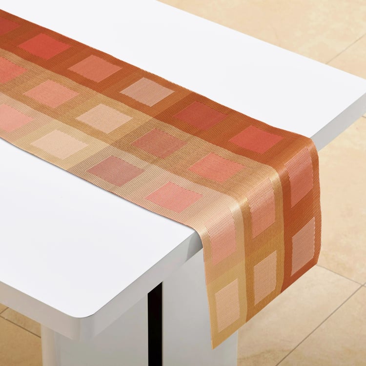 Eden Blocks PVC Table Runner