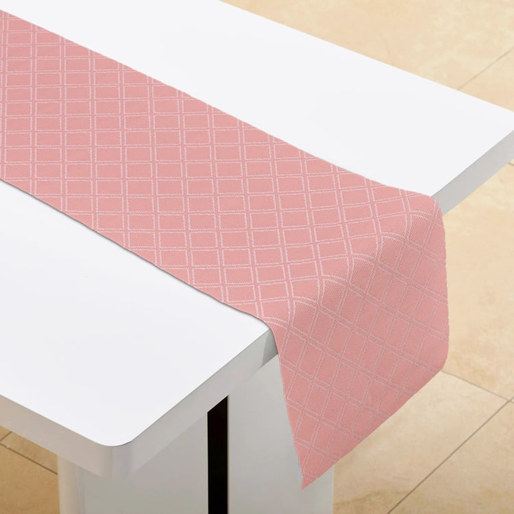 Eden PVC Geometric Table Runner