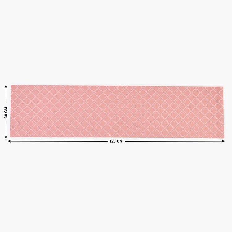 Eden PVC Geometric Table Runner