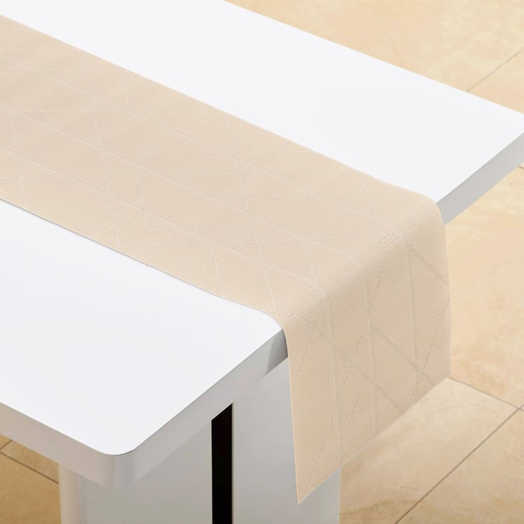 Eden Geometric PVC Table Runner