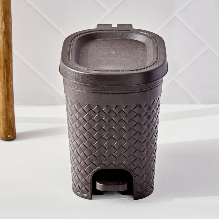 Sedona Polypropylene Soft Close Pedal Waste Bin - 7L