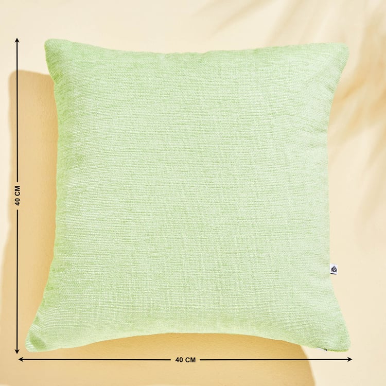 Moda Chenille Set of 2 Woven Cushion Covers - 40x40cm