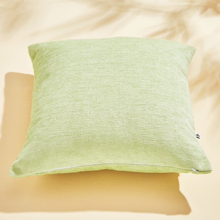 Moda Chenille Set of 2 Woven Cushion Covers - 40x40cm