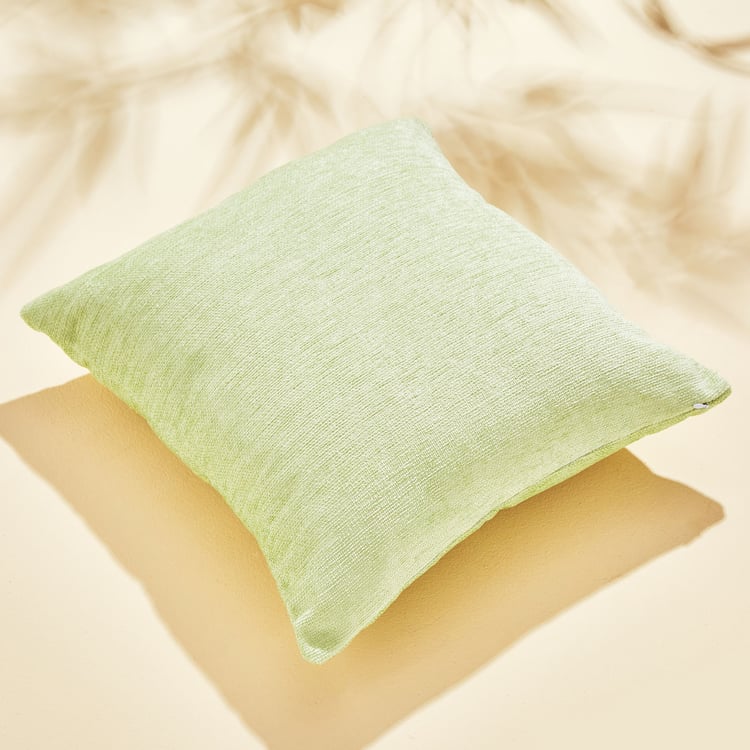 Moda Chenille Set of 2 Woven Cushion Covers - 40x40cm