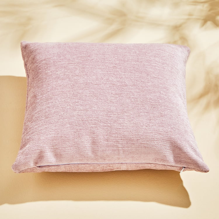 Moda Chenille Set of 2 Woven Cushion Covers - 40x40cm