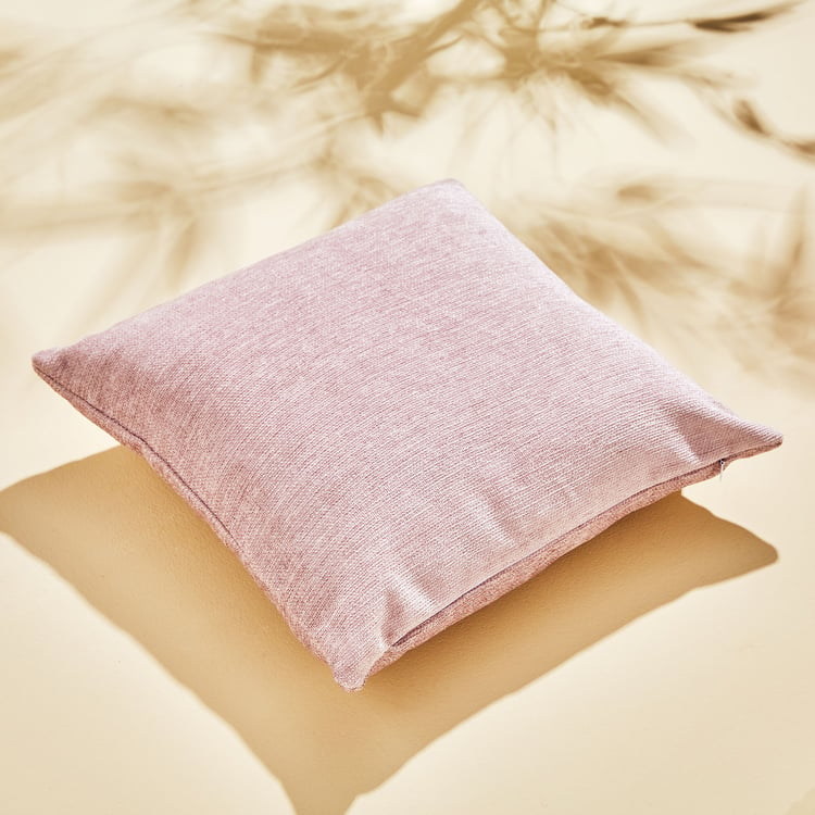 Moda Chenille Set of 2 Woven Cushion Covers - 40x40cm