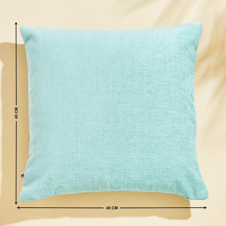 Moda Chenille Set of 2 Woven Cushion Covers - 40x40cm