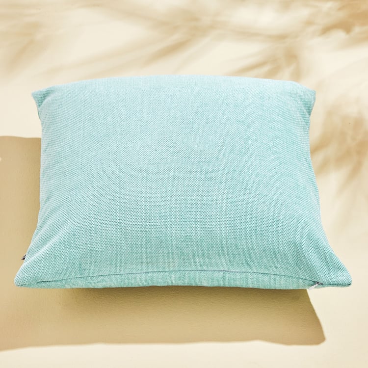 Moda Chenille Set of 2 Woven Cushion Covers - 40x40cm