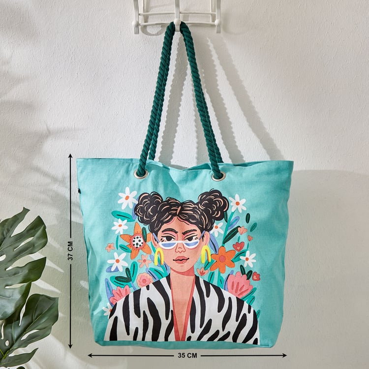 Minerals Aldo Printed Tote Bag