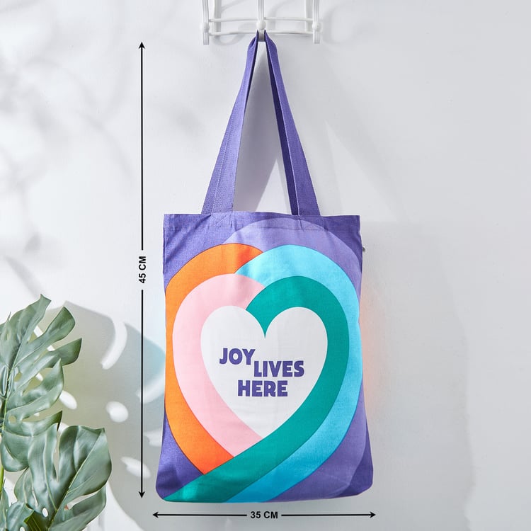 Minerals Joy Printed Tote Bag