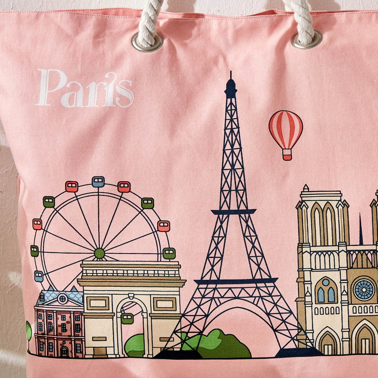 Minerals Paris Printed Tote Bag