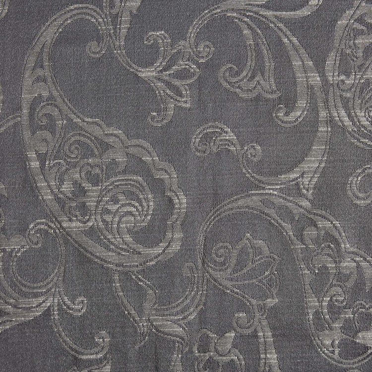 Jade Renvi Set of 2 Jacquard Light Filtering Door Curtains - 7ft