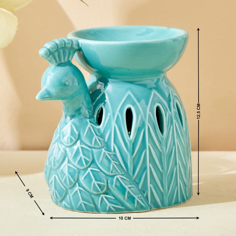 Rylee Ivana Ceramic Peacock Burner