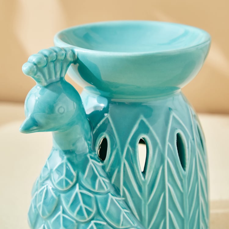 Rylee Ivana Ceramic Peacock Burner