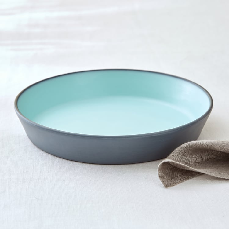 Soulful Pastels Melamine Double Deep Dish - 21.5cm