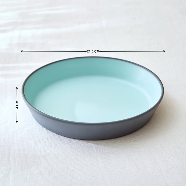 Soulful Pastels Melamine Double Deep Dish - 21.5cm