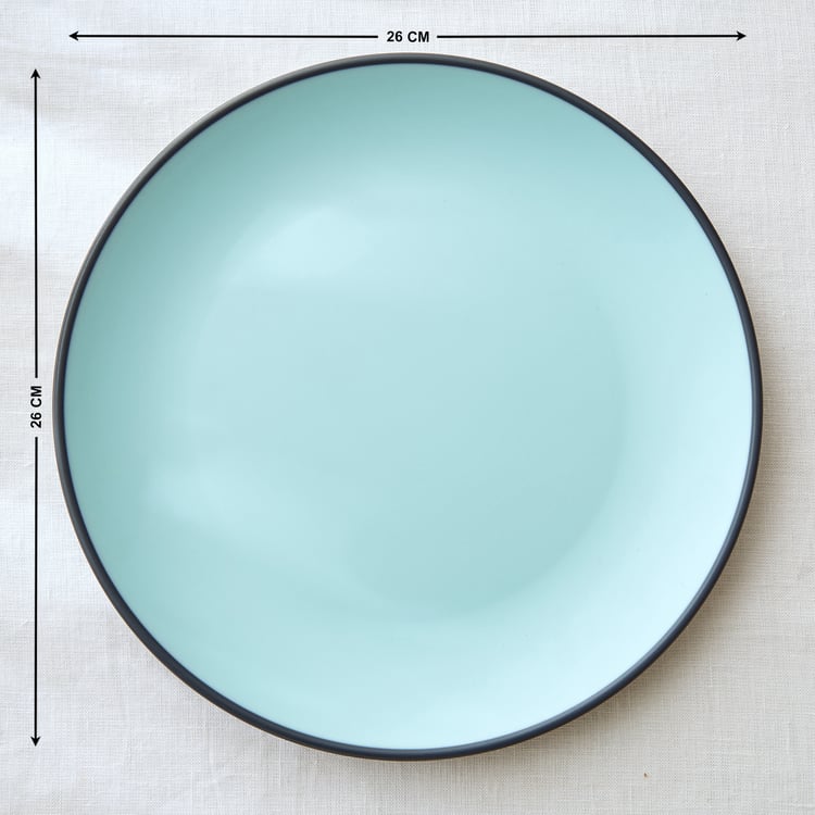 Soulful Pastels Double Melamine Dinner Plate - 26cm