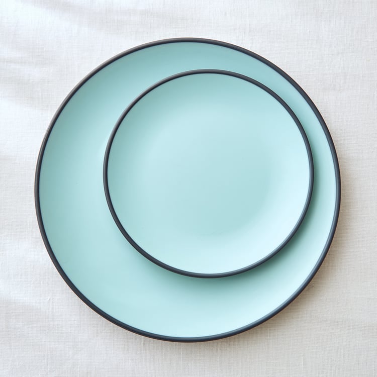 Soulful Pastels Double Melamine Side Plate - 18cm