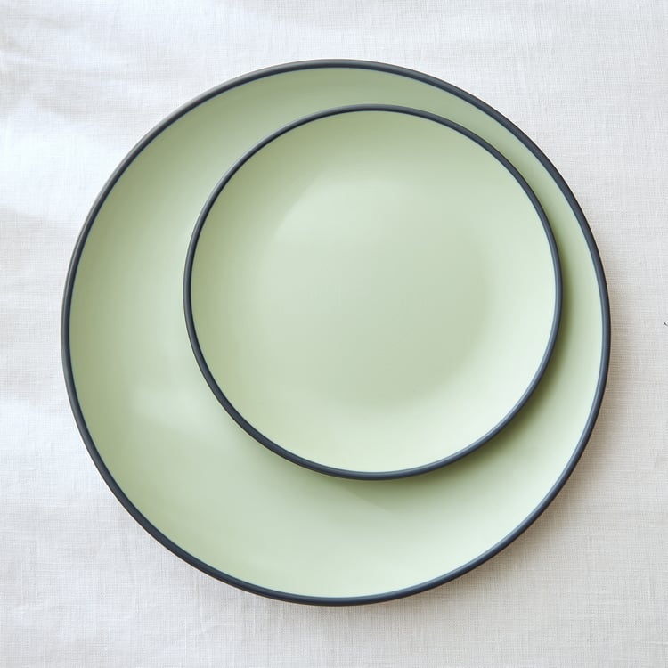 Soulful Pastels Double Melamine Dinner Plate - 26cm