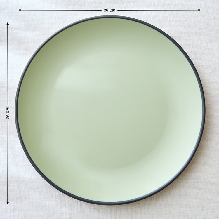 Soulful Pastels Double Melamine Dinner Plate - 26cm