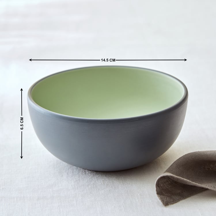 Soulful Pastels Double Melamine Serving Bowl - 660ml