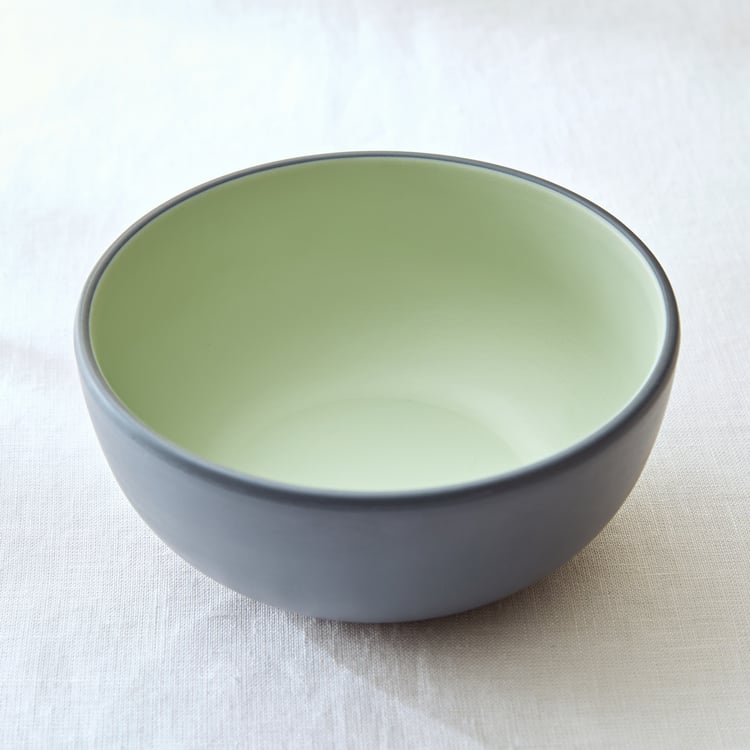 Soulful Pastels Double Melamine Serving Bowl - 660ml