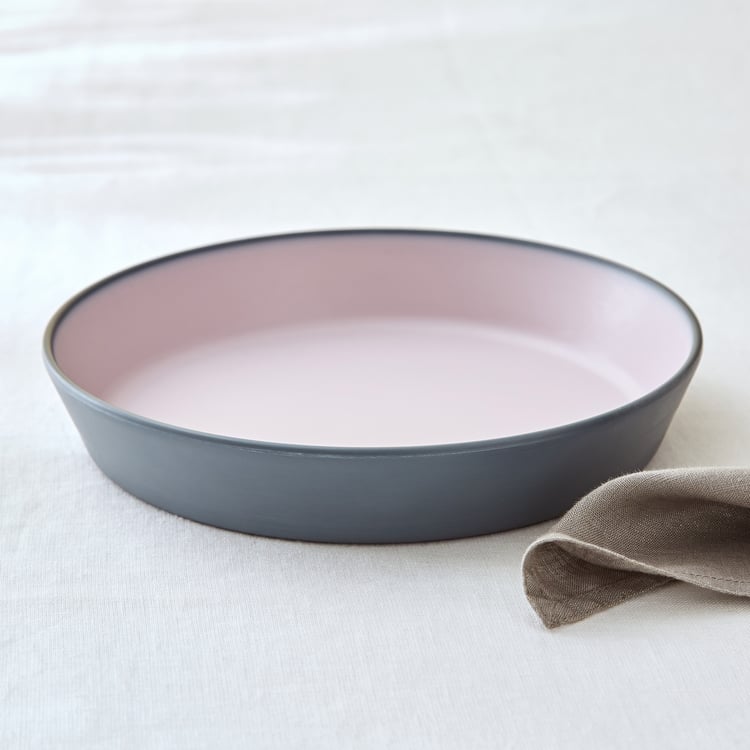 Soulful Pastels Double Melamine Deep Dish - 21.5cm