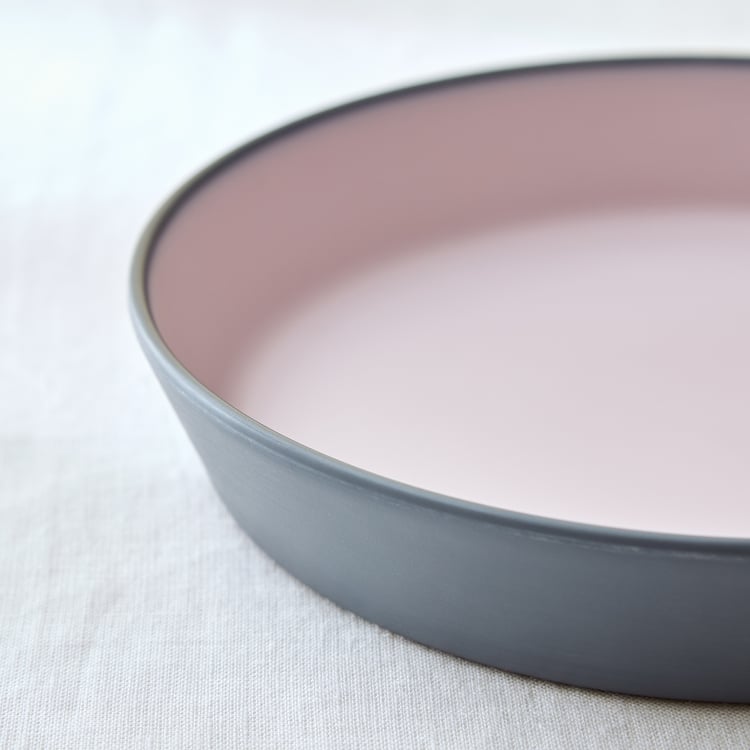 Soulful Pastels Double Melamine Deep Dish - 21.5cm