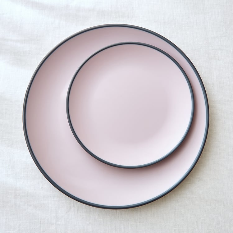 Soulful Pastels Double Melamine Side Plate - 18cm