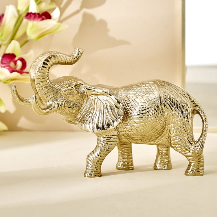 Hoovu Faro Metal Elephant Figurine