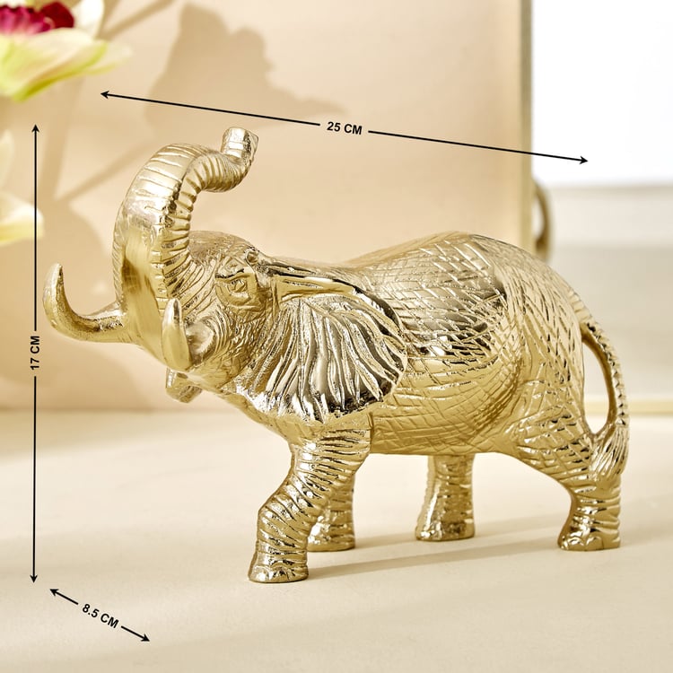 Hoovu Faro Metal Elephant Figurine