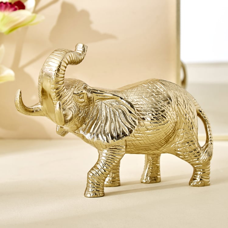 Hoovu Faro Metal Elephant Figurine