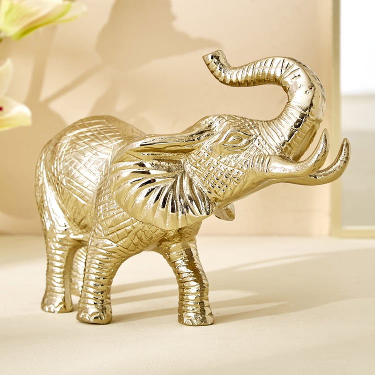 Hoovu Faro Metal Elephant Figurine