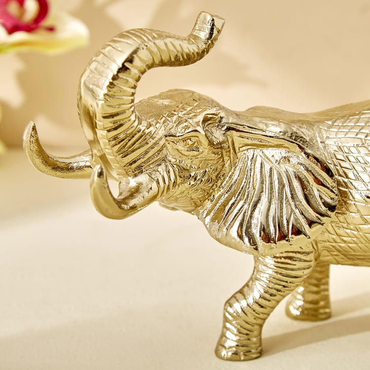 Hoovu Faro Metal Elephant Figurine