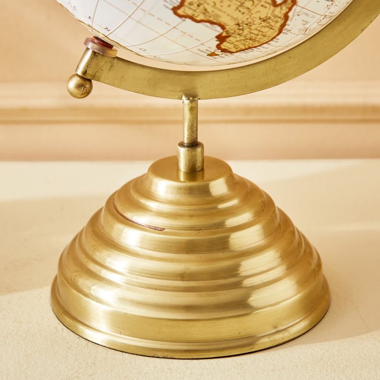 Eternity Viva Rim Metal Globe Table Accent