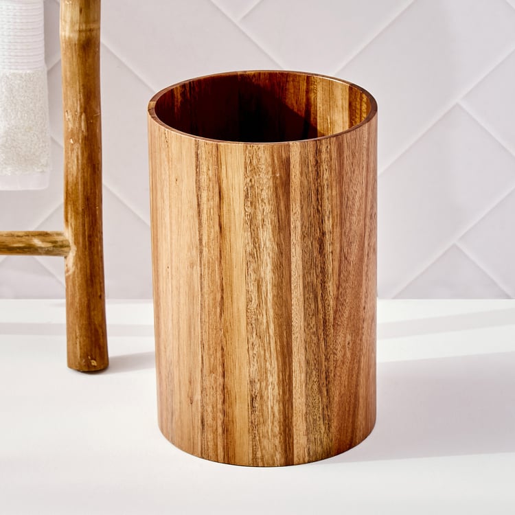 Nova Noelle Wooden Waste Bin