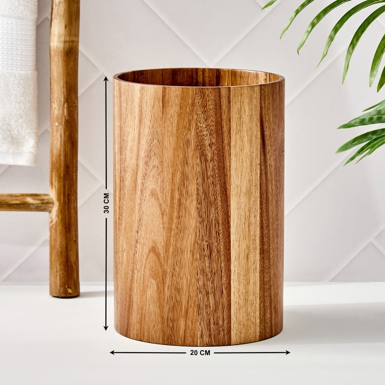 Nova Noelle Wooden Waste Bin