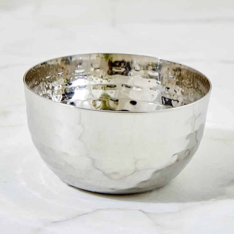 Blaze Panchavati Stainless Steel Hanmmered Bowl - 170ml