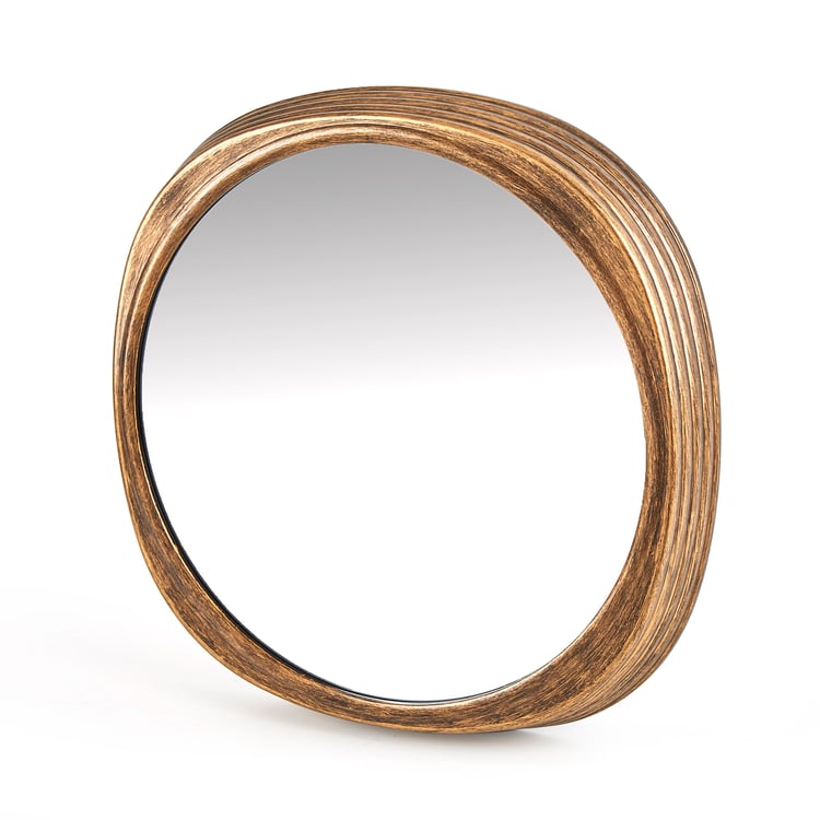 Corsica Reflection Round Wall Mirror - 40cm