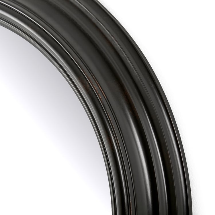 Corsica Reflection Round Wall Mirror - 58cm