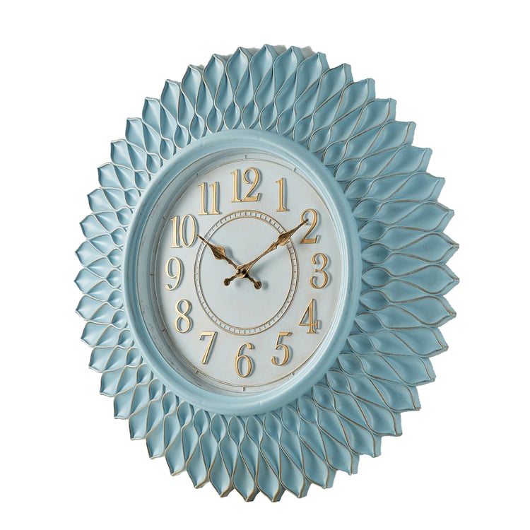 Corsica Fortune Glass Wall Clock - 54cm