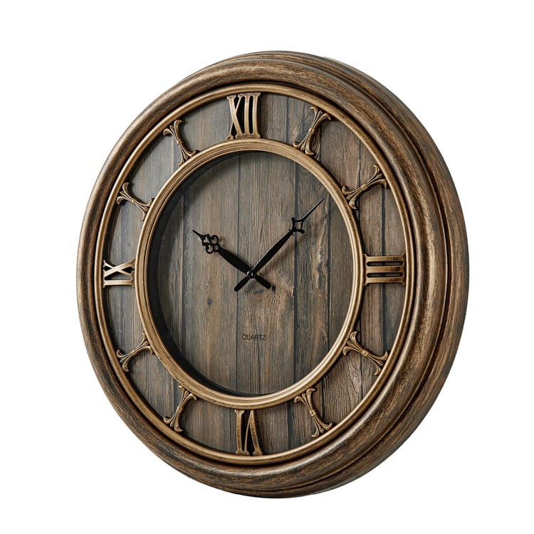 Corsica Fortune Glass Wall Clock - 56cm