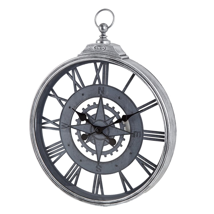 Corsica Fortune Glass Wall Clock - 43cm