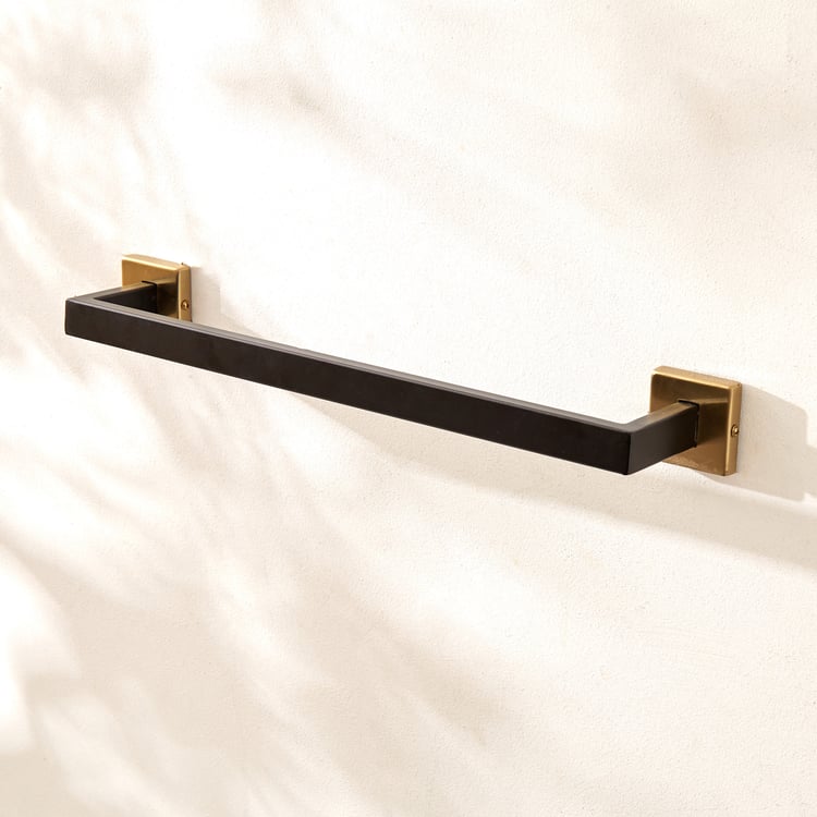 Aubree Raven Metal Towel Bar